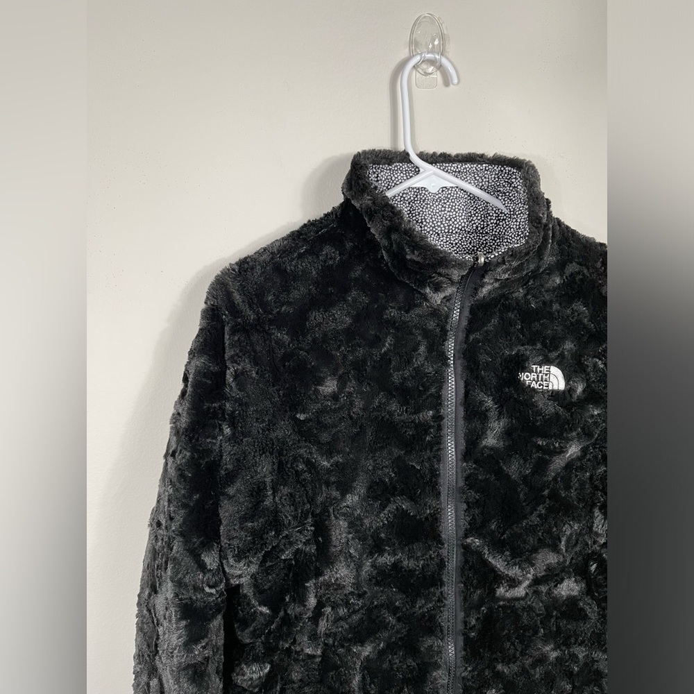 Reversible Mossbud Swirl Dotted Jacket by TheNorthFace Little/Big Girls? Size XL - Picture 14 of 14